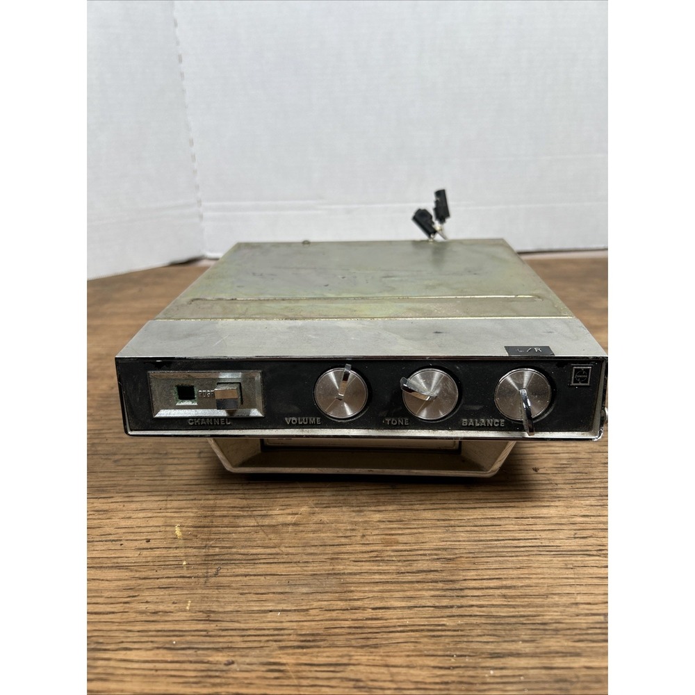 Vintage Panasonic‎ 8 Track Player Car Stereo Unit Untested
